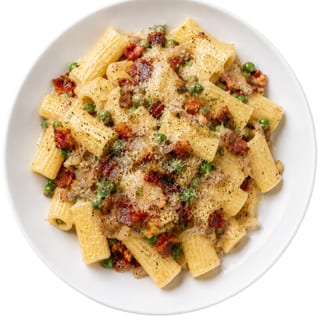 Rigatoni Carbonara (American Style)